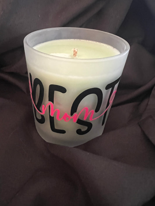 Green "Island Escape" Scented Soy Wax Candle